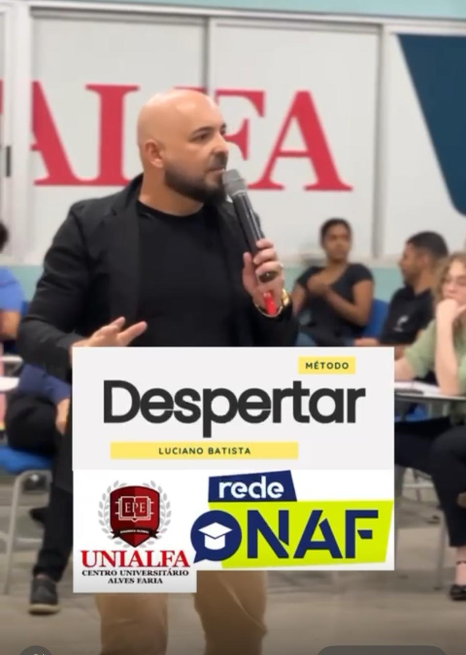 Luciano Batista em evento presencial - Método Despertar